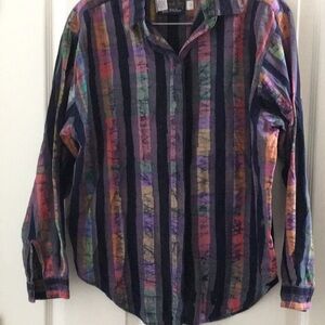 FINAL MARKDOWN Ladies panhandle slim blouse large (mc)